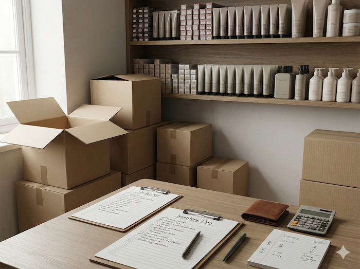 開業用スターターキットの活用：初期仕入れコストを賢く抑える