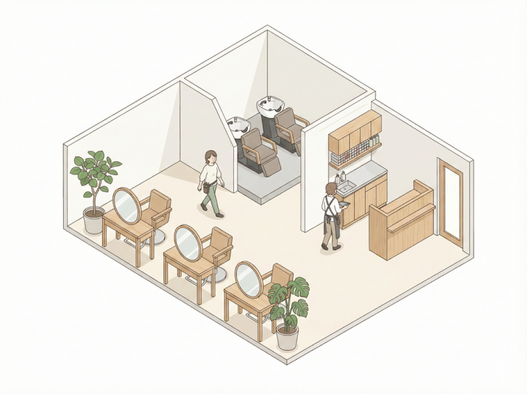 スタッフの動きやすさを追求した店舗動線設計の基本